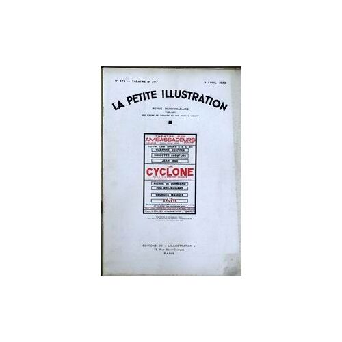 Petite Illustration Theatre (La) N°572 Du 09-04-1932