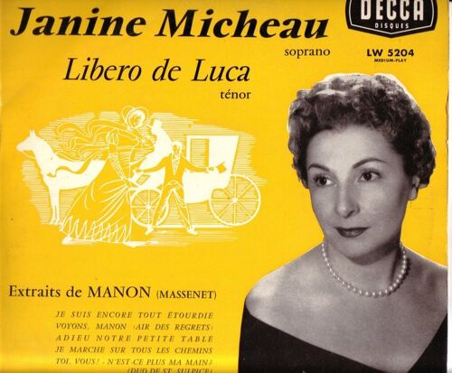 Extraits De Manon (Massenet)