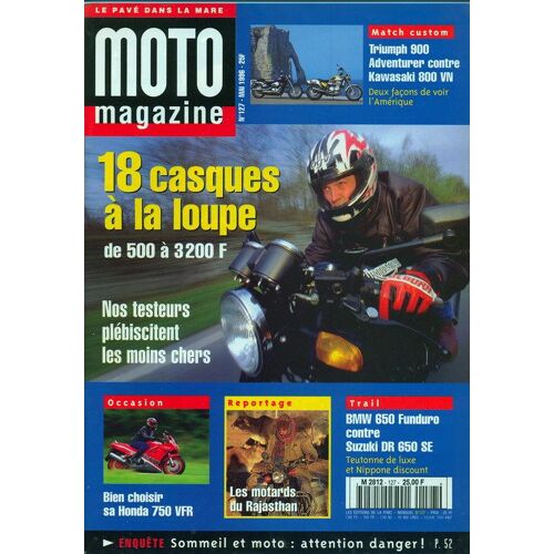 Moto Magazine N° 127 : 18 Casques À La Loupe