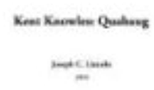 Kent Knowles: Quahaug