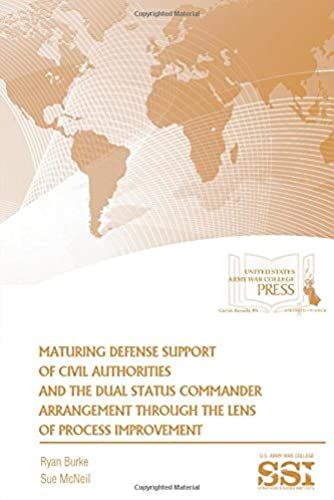 Maturing Defense Support Of Civil Authorities And The Dual Status Commander Arrangement Through The Lens Of Process Improvement