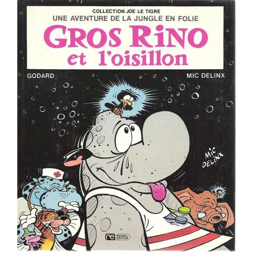 Gros Rino Et L'oisillon