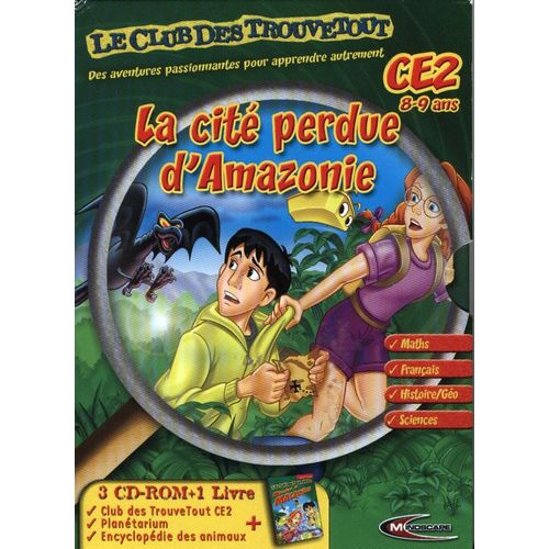 Le Club Des Trouvetout Ce2 - La Citée Perdue + Livre D'aventure + Le Planétarium Pc