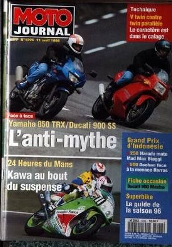 Moto Journal N° 1226 Du 11/04/1996