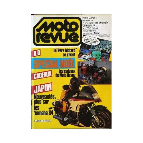 Moto Revue N° 2633 Du 15/12/1983