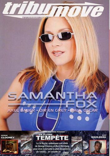 Tribu Move  N° 27 : Samantha Fox / Axel Bauer / Paul Oscar / Wonder Woman