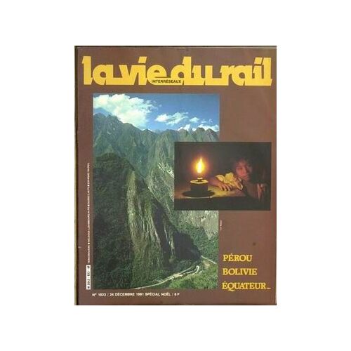 Vie Du Rail (La) N°1823 Du 24-12-1981