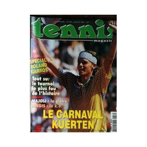 Tennis Magazine N° 256 Du 01/07/1997