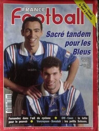 France Football N° 2602 Du 20/02/1996