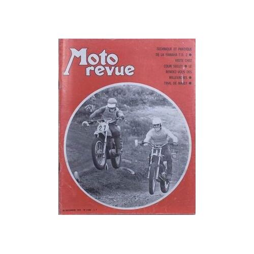 Moto Revue N° 2008 Du 26/12/1970