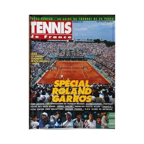 Tennis De France N° 482 Du 01/06/1993