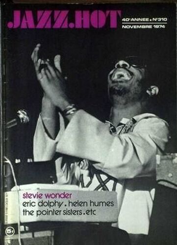 Jazz Hot N° 310 Du 01/11/1974
