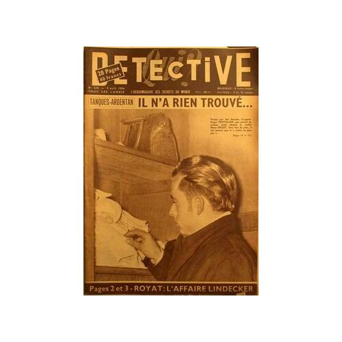 Qui Detective N° 510 Du 09/04/1956