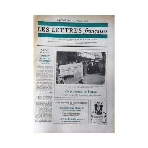 Lettres Francaises (Les) N° 1228 Du 03/04/1968