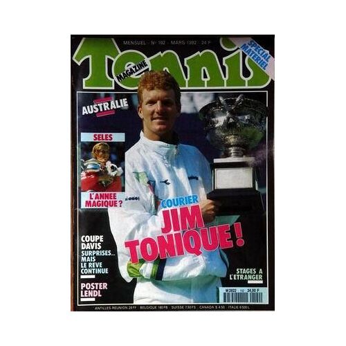 Tennis Magazine N° 192 Du 01/03/1992