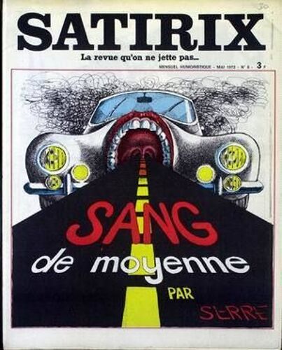 Satirix N° 8 Du 01/05/1972