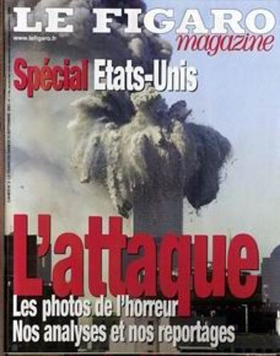 Figaro Magazine (Le) N°17760 Du 15-09-2001