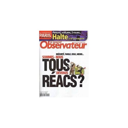Nouvel Observateur (Le) N° 1985 Du 21/11/2002