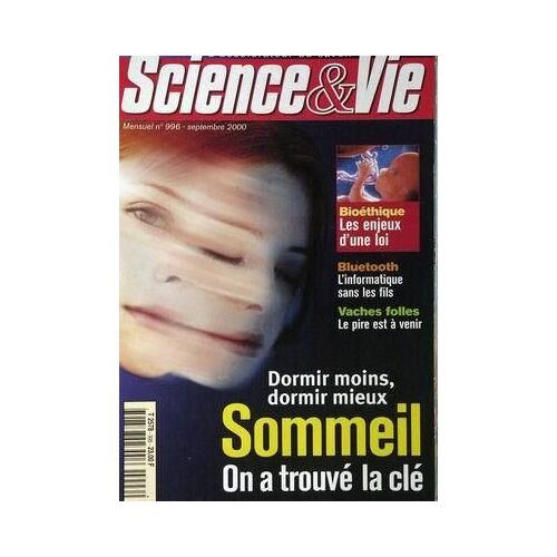 Science Et Vie N° 996 Du 01/09/2000