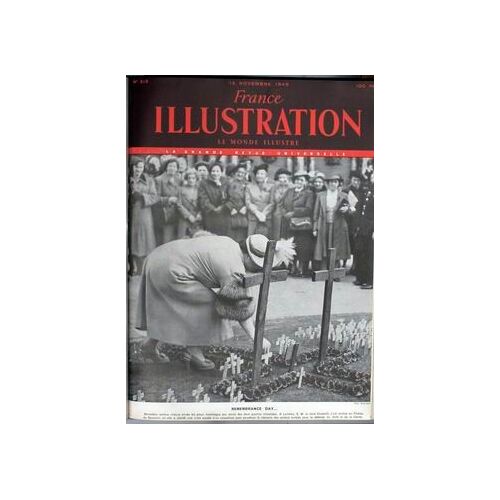 France Illustration N° 213 Du 12/11/1949