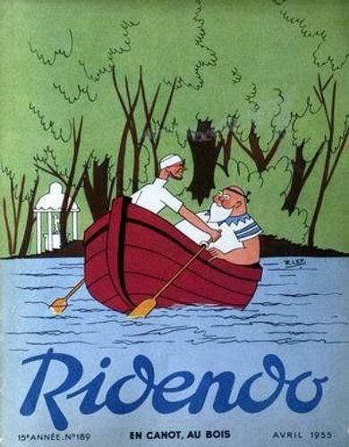 Ridendo N° 189 Du 01/04/1955