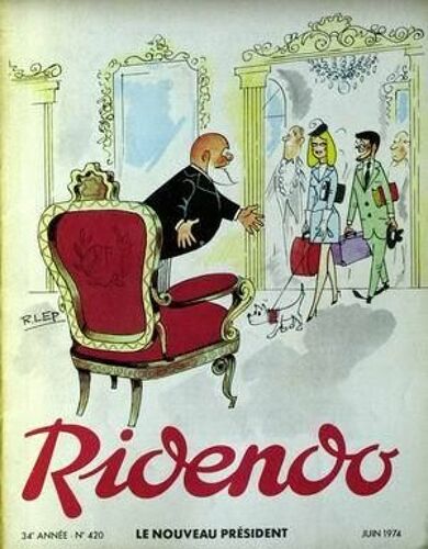Ridendo N° 420 Du 01/06/1974