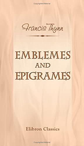 Emblemes And Epigrames