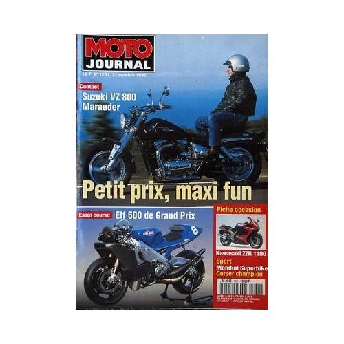 Moto Journal N° 1251 Du 31/10/1996