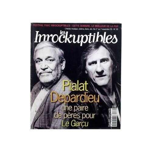 Inrockuptibles (Les) N° 30 Du 01/11/1995