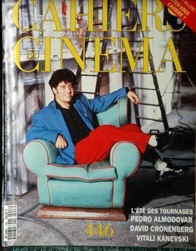 Cahiers Du Cinema N° 446 Du 01/07/1991