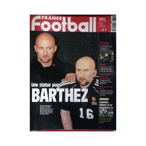 France Football N° 2764 Du 30/03/1999
