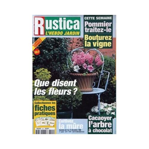 Rustica N° 1511 Du 09/12/1998