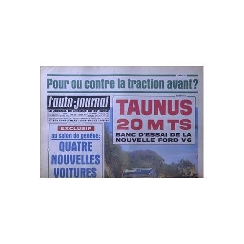 Auto Journal (L') N° 370 Du 18/02/1965