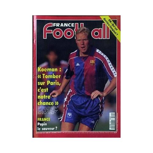 France Football N° 2540 Du 13/12/1994
