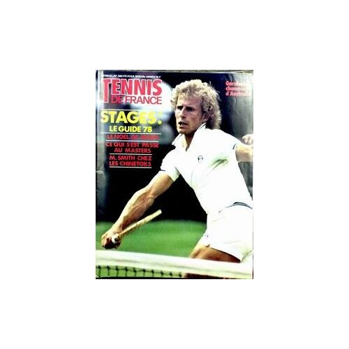 Tennis De France N°298 Du 01-02-1978