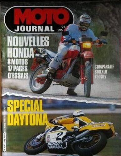 Moto Journal N° 596 Du 17/03/1983