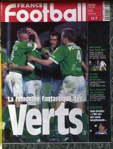 France Football N° 2769 Du 04/05/1999