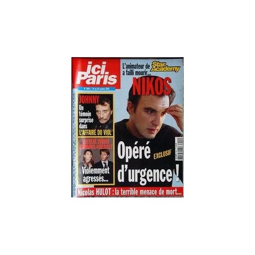 Ici Paris N°3041 Du 14-10-2003