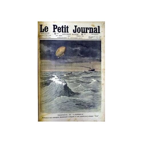 Petit Journal Supplement Illustre (Le) N° 1041 Du 30/10/1910
