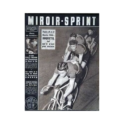 Miroir Sprint N° 402 Du 22/02/1954