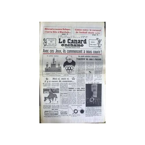 Canard Enchaine (Le) N° 3092 Du 30/01/1980