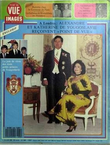 Point De Vue Images Du Monde N° 2080 Du 10/06/1988