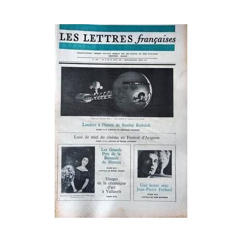Lettres Francaises (Les) N° 1245 Du 21/08/1968