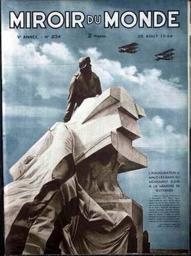 Miroir Du Monde (Le) N°234 Du 25-08-1934