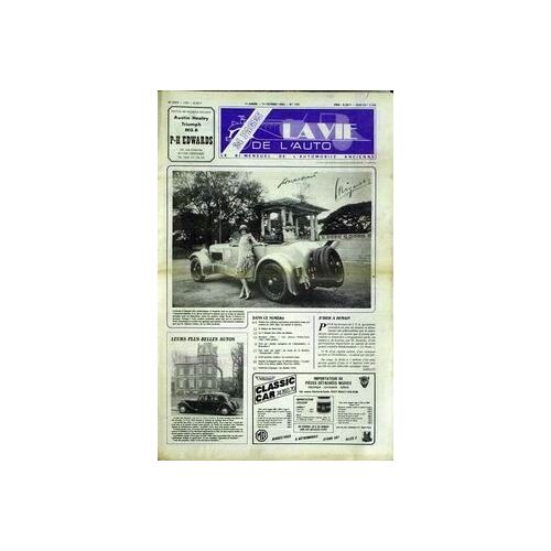 Vie De L'auto (La) N°120 Du 01-02-1982
