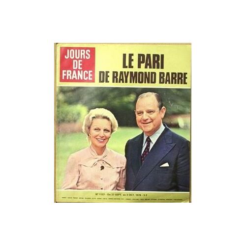 Jours De France N° 1137 Du 27/09/1976
