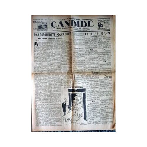 Candide N° 585 Du 30/05/1935