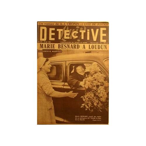 Qui Detective N° 410 Du 10/05/1954