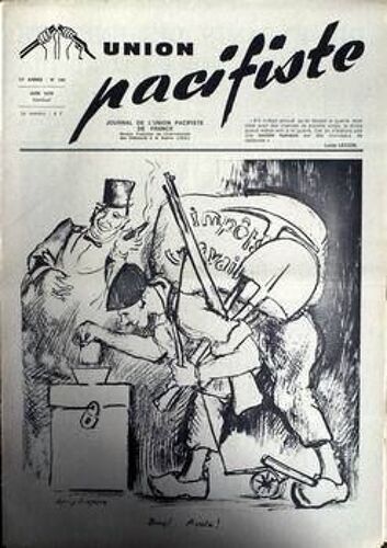 Union Pacifiste N° 144 Du 01/06/1979
