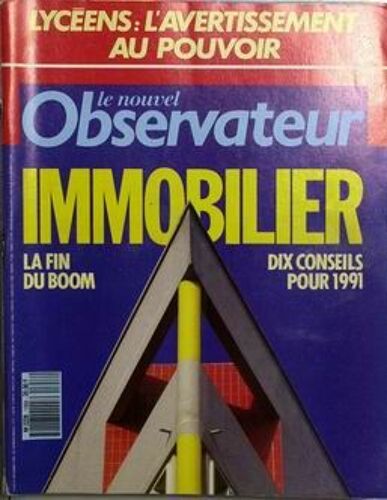 Nouvel Observateur (Le) N° 1358 Du 15/11/1990